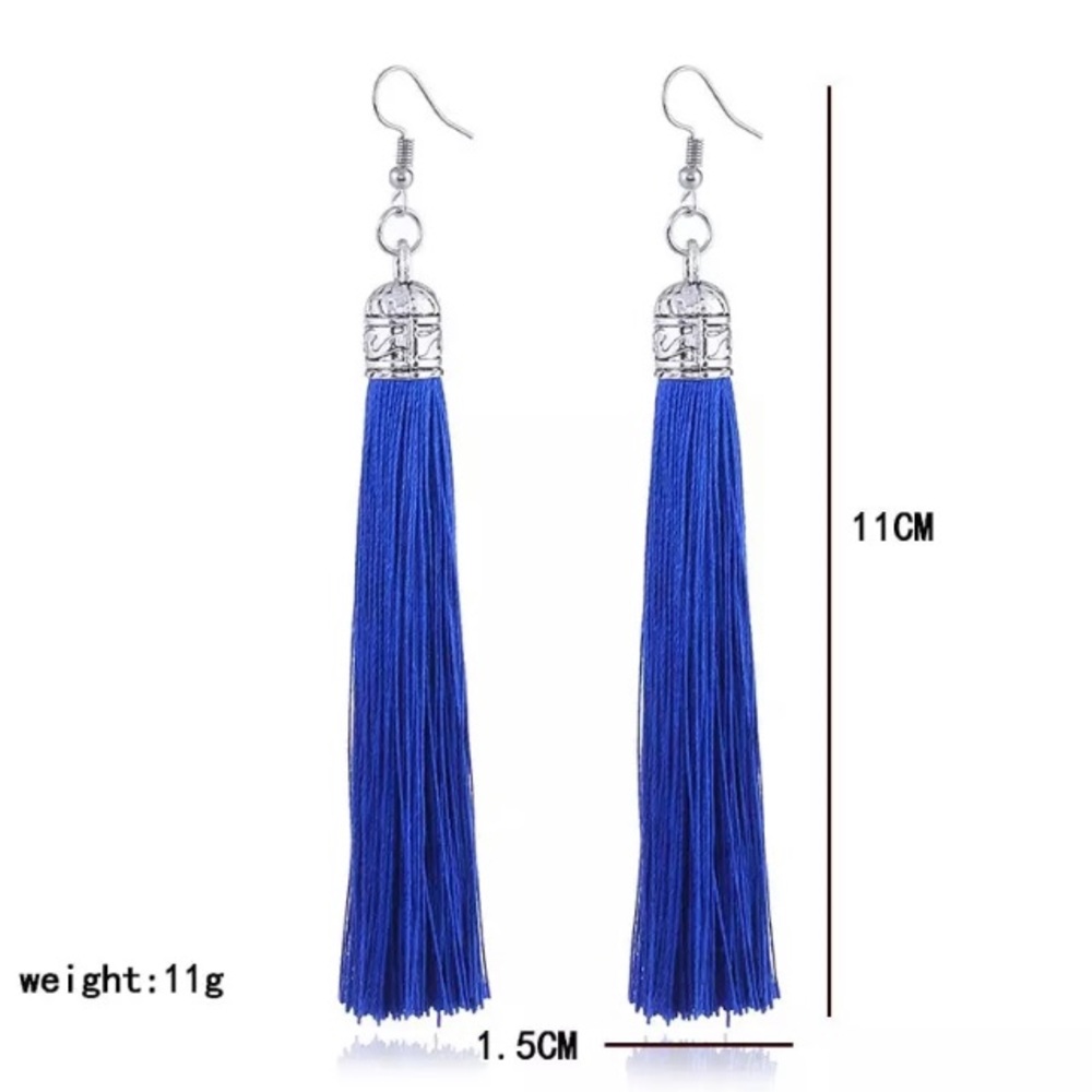 💙💎💲FIRM🛍➕BUNDLE➕4 DISCOUNT! HOT PINK💗TASSELS! - Picture 3 of 6